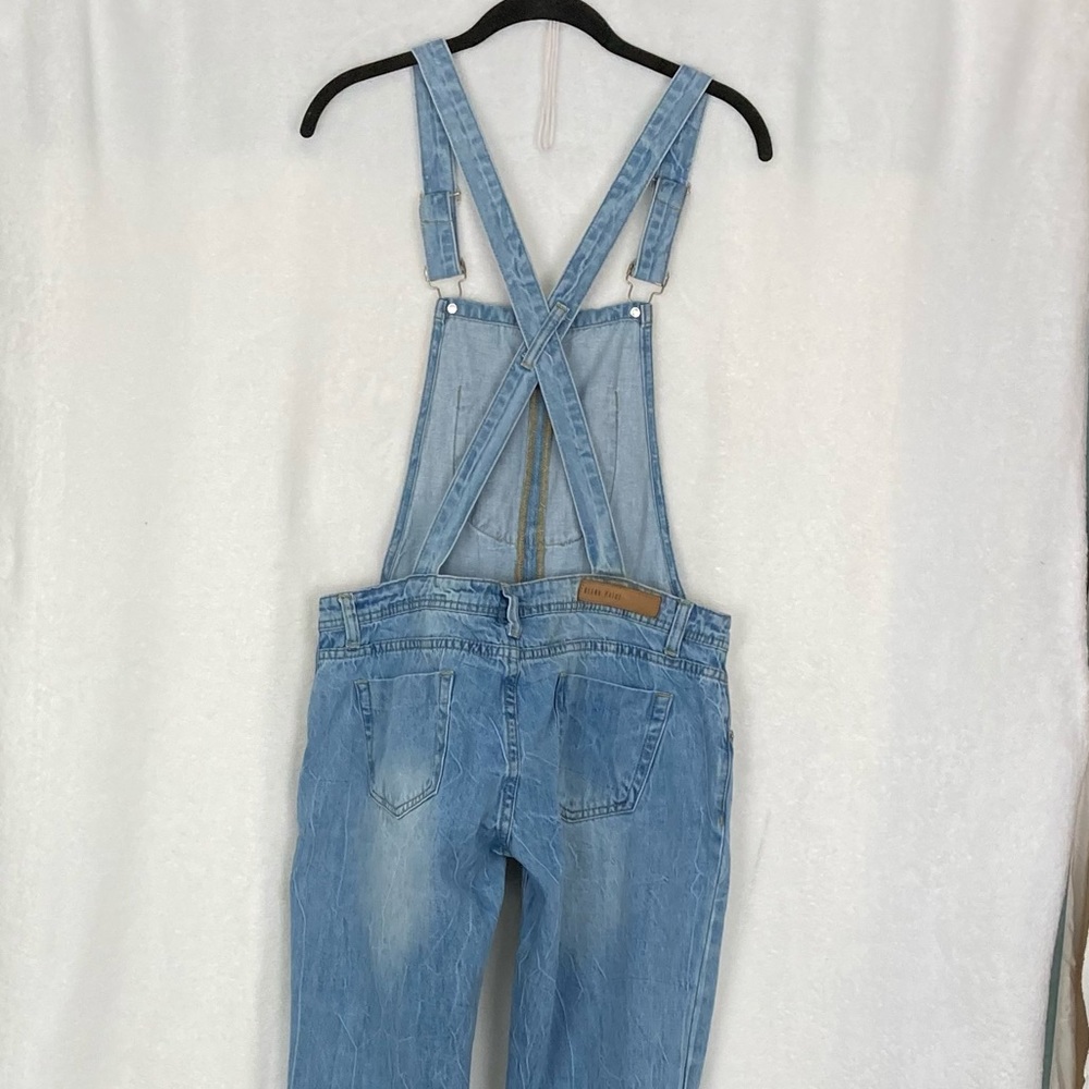 Blank Paige Women’s Distressed Denim Overalls sz Small - Picture 14 of 15